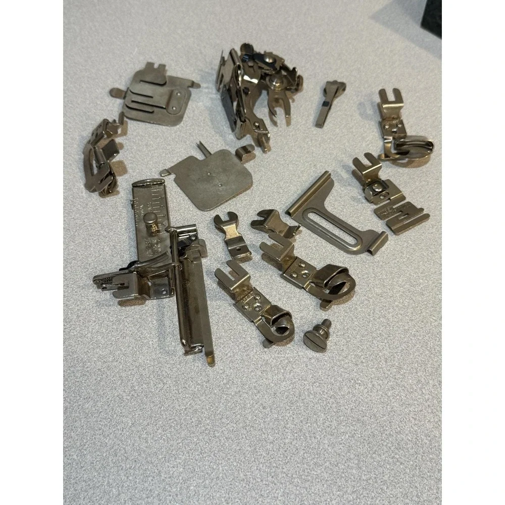 Vintage Greist Rotary‎ Lot of 14 Piece Sewing Machine Attachments